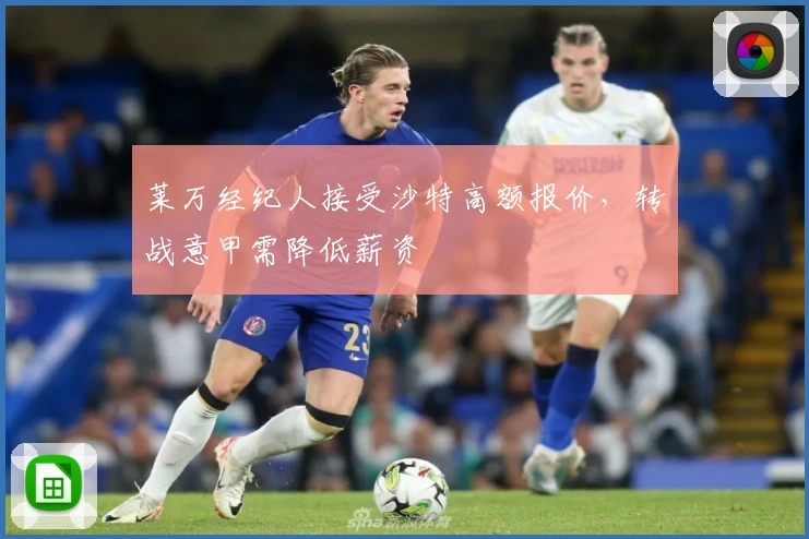 莱万经纪人接受沙特高额报价，转战意甲需降低薪资